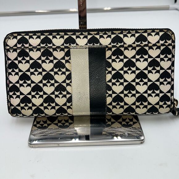 Kate Spade Nevada Black and Cream Women's Wallet - Picture 3 of 9